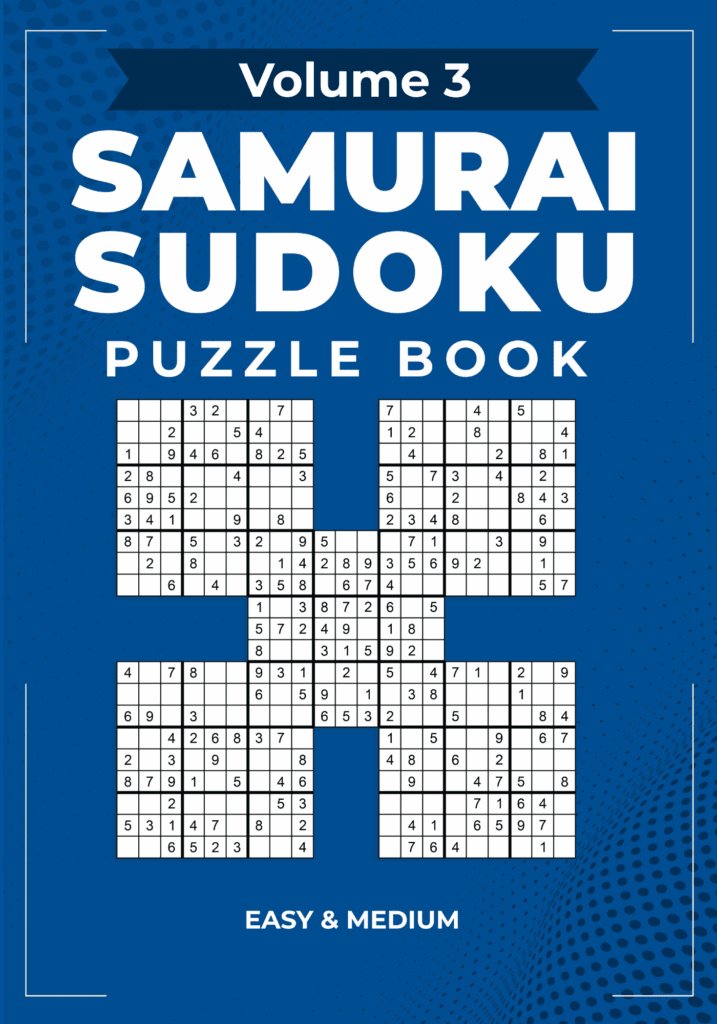 Samurai Sudoku Puzzle Book Volume 3